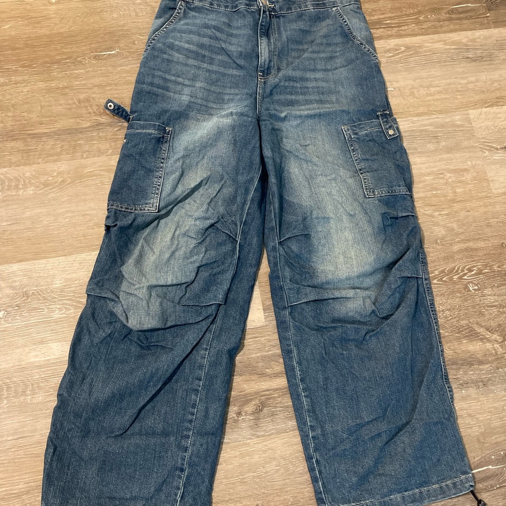 H&M Divided Blue Denim Pants